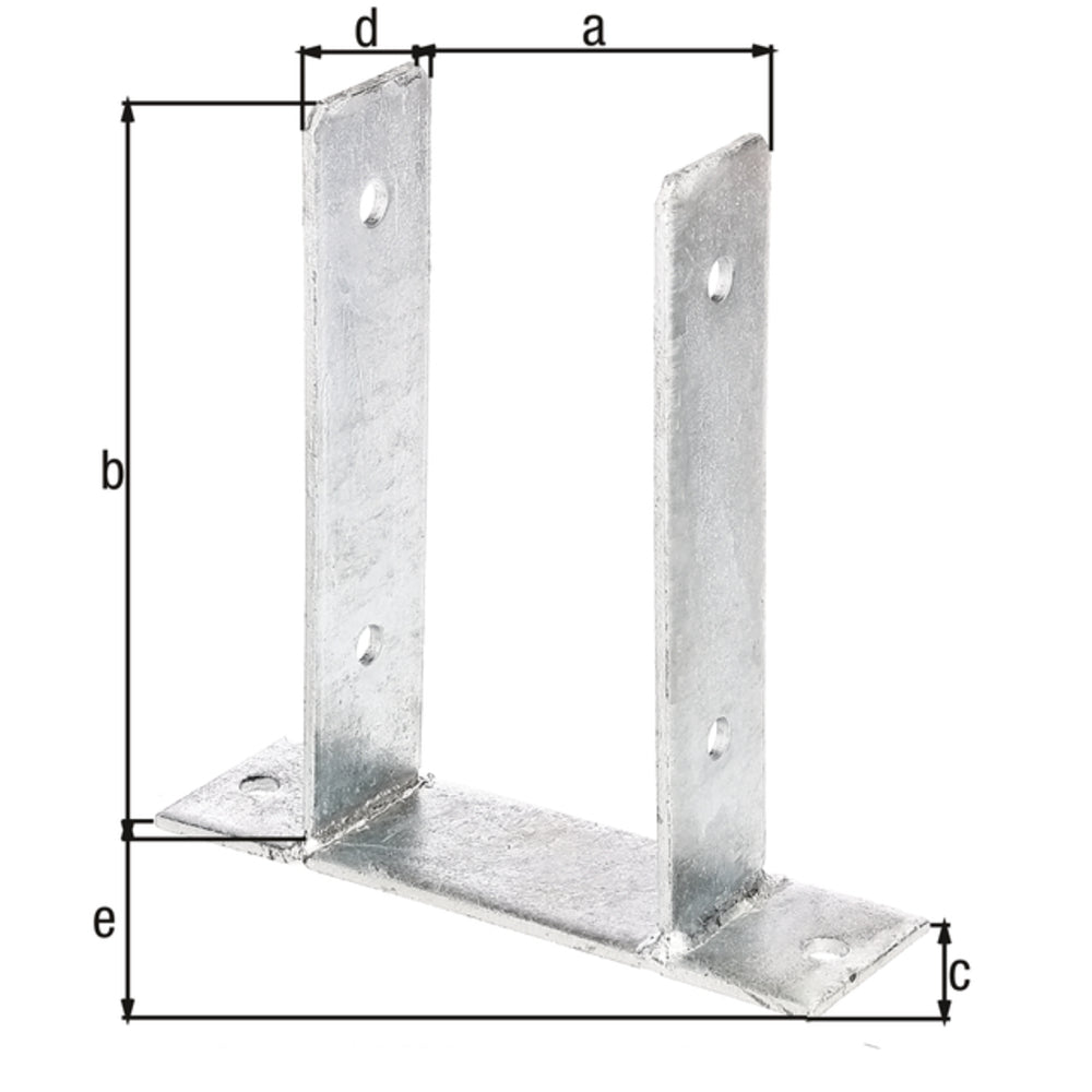 Alberts - U-Pfostenträger,Typ345,fvz,zA,101x200 - 212810
