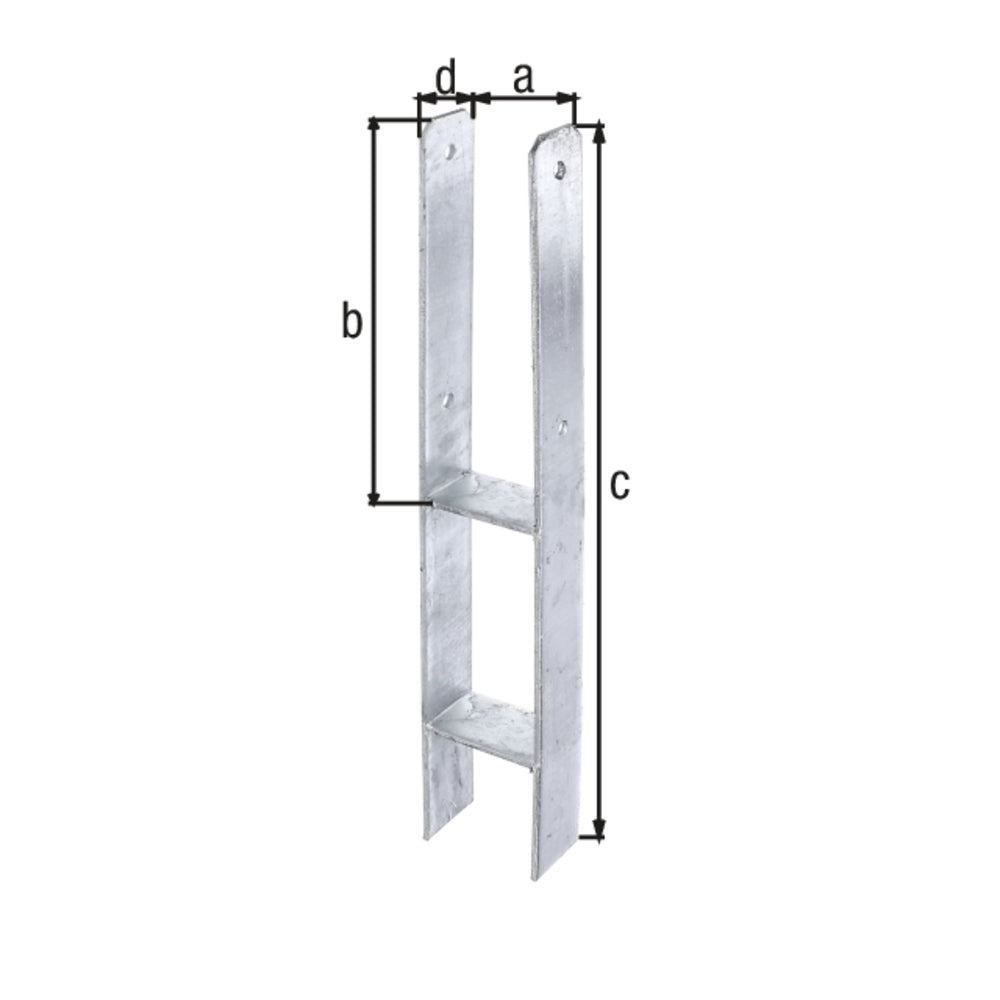 Alberts - H-Pfostenträger,Typ365,fvz,zE,91x600/5 - 213824