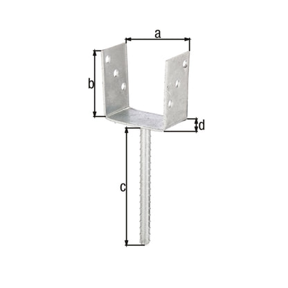 Alberts - U-Pfostentr/Riffelst,Typ327fvz,zE101x100 - 214289