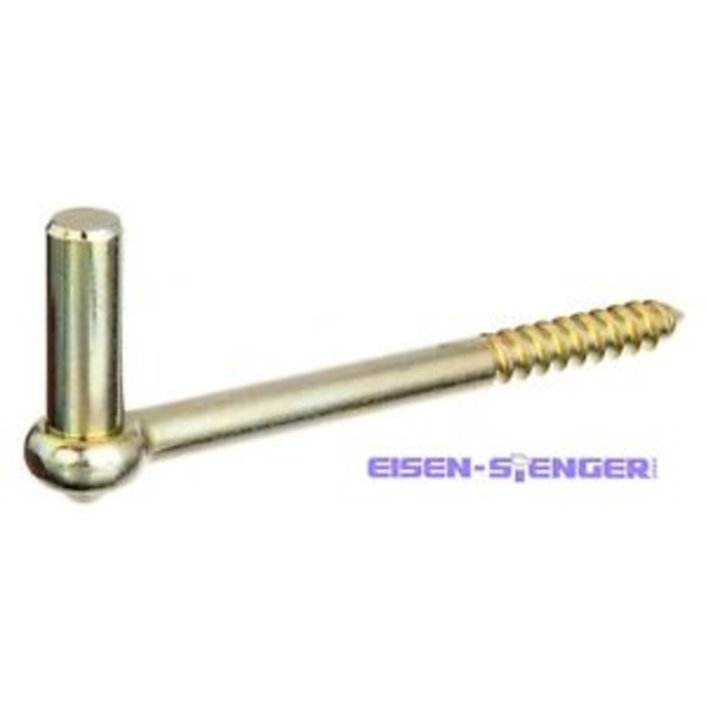 Alberts - Kloben zum Einschrauben, J-Haken Ø16/165 - 312183