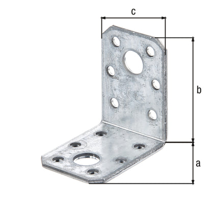 Alberts - Winkelverbinder 50x50x35 mm, 25Stk. - 330323