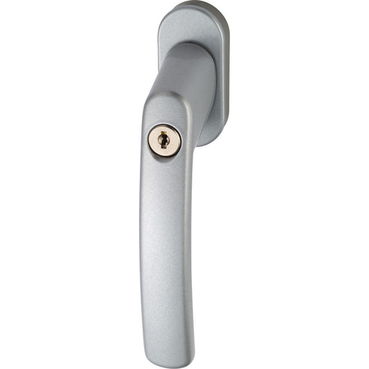 Abus - Abschließbarer Fenstergriff FG200 Silber AB208 - 44258