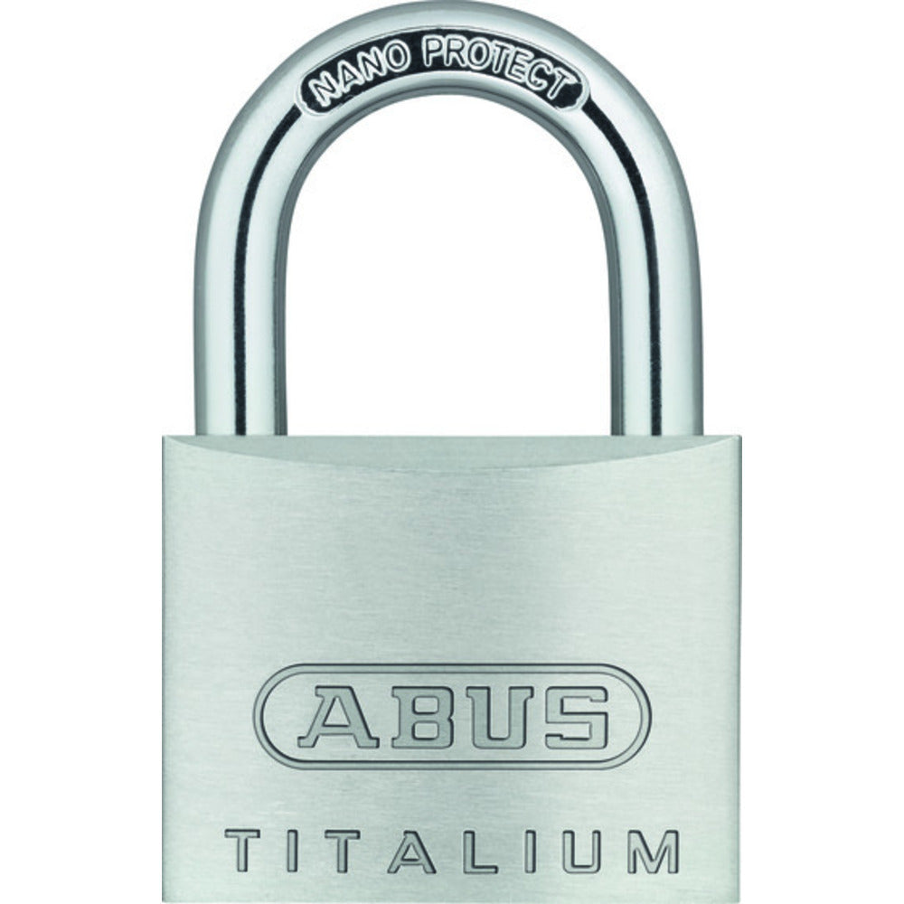 Abus - Vorhangschloss TITALIUM™ 64TI/40 verschiedenschließend - 79474