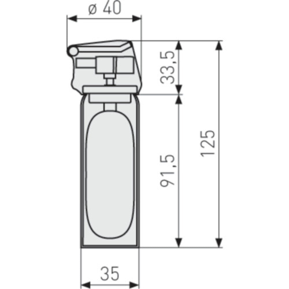 Abus - Abwehrspray SDS80 - 78094