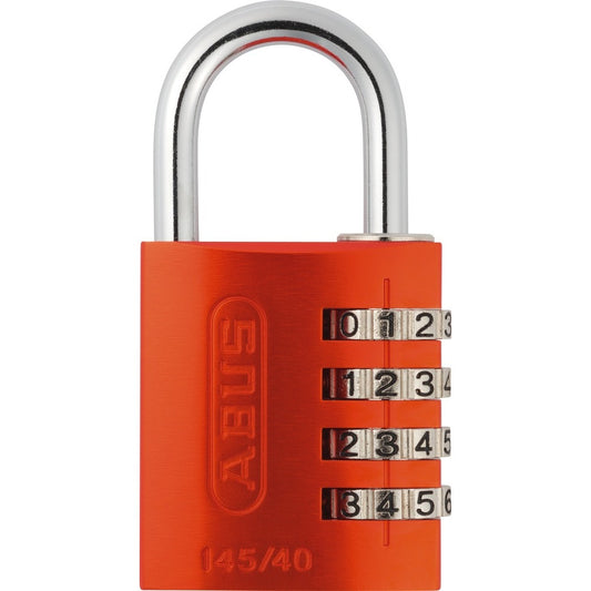 Abus - Zahlenschloss 145/40 orange Lock-Tag - 48812