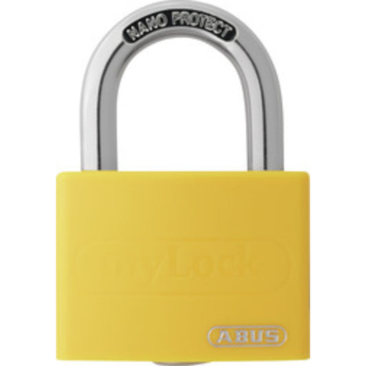Abus - Vorhangschloss Aluminium T65AL/40 gelb vs. - 50868