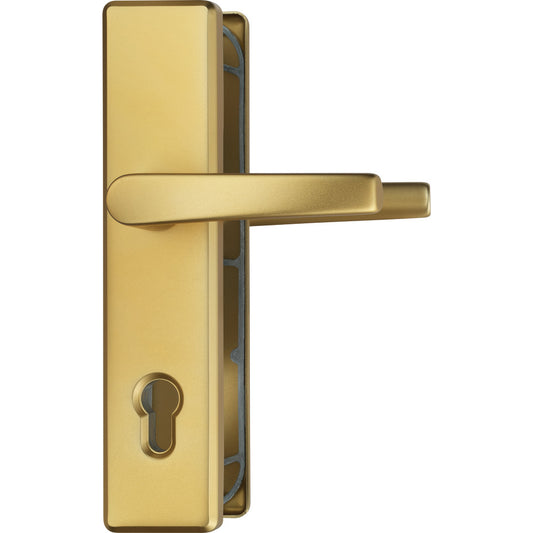 Abus - Schutzbeschlag HLS214 F3 beidseitig Drücker - 8303