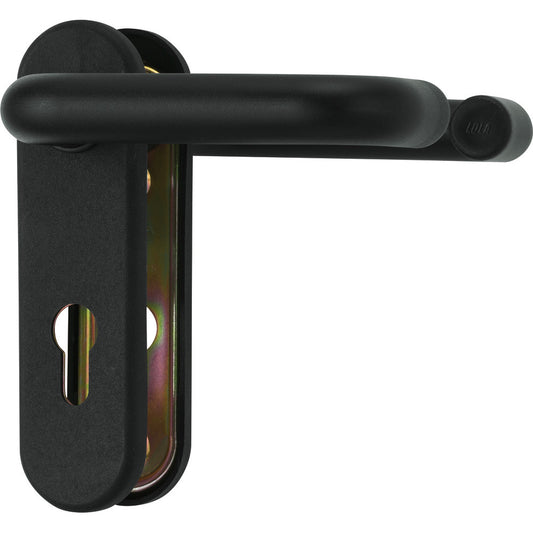 Abus - Feuerschutzbeschlag KFG rund beidseitig Drücker SB - 27977