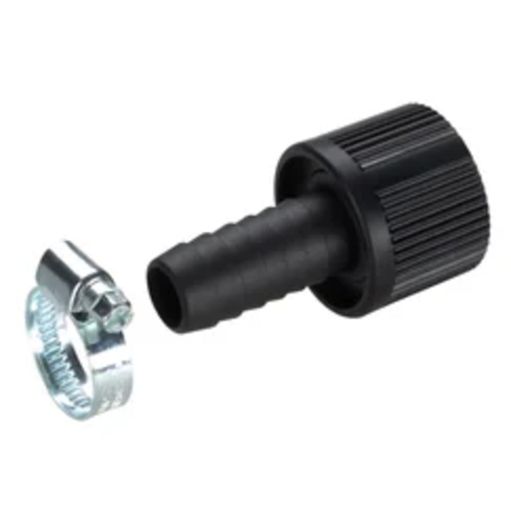 Gardena - Saugschlauch-Anschlussstück (3/4 Zoll), 19 mm, mit Schlauchklemme, vakuumfest - 01723-20
