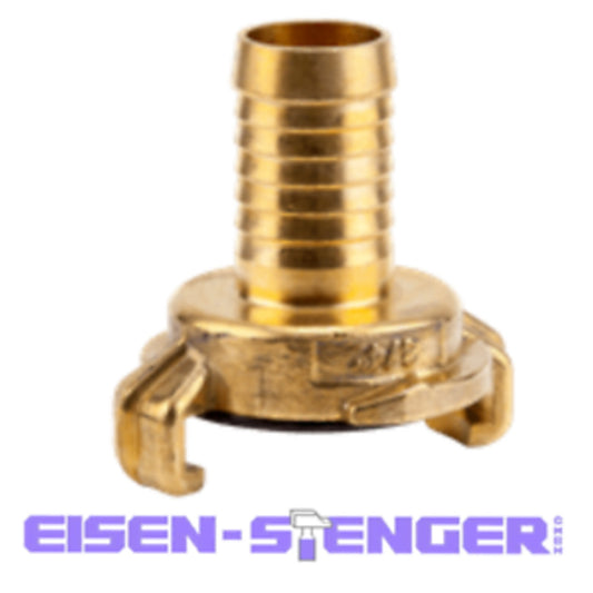 Gardena - Messing-Schnellkupplungs-Schlauchstück,  für 19 mm (3/4)-Schläuche - 07102-20