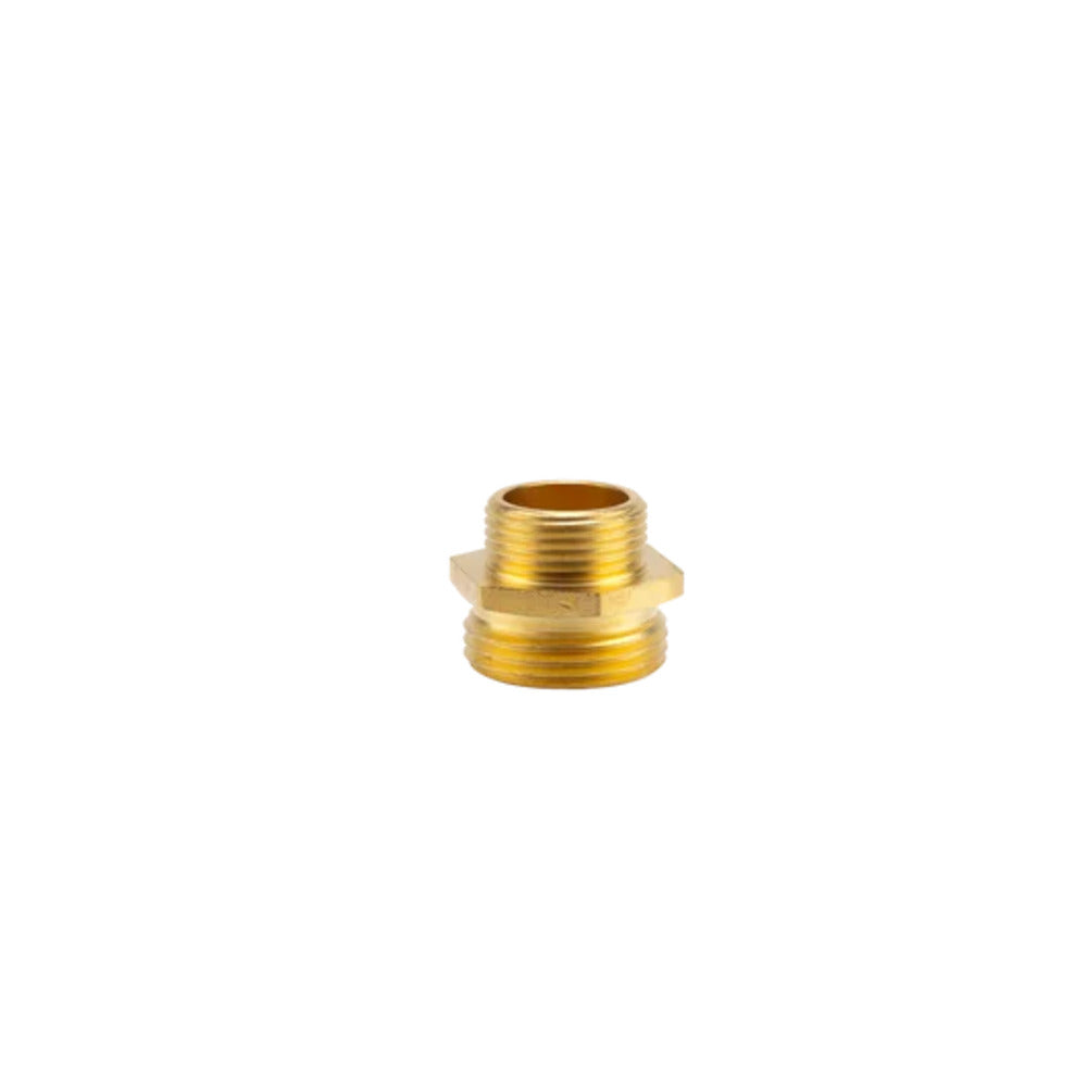 Gardena - Reduzier-Messing-Gewindenippel, 33,3 mm (G 1 Zoll) / 26,5 mm (G 3/4 Zoll)-Gewinde - 07263-20