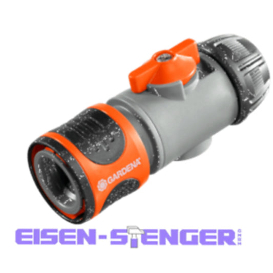 Gardena - Regulierstop, 13 mm (1/2), verpackt - 02942-20
