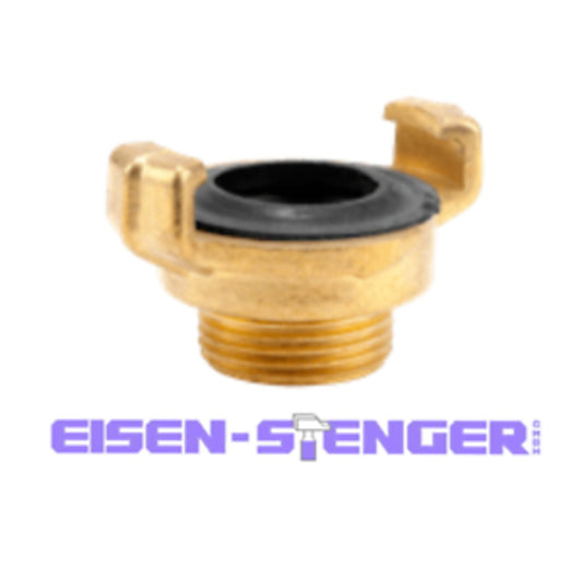 Gardena - Messing-Schnellkupplungs-Gewindestück mit Außengewinde, 26,5 mm (G 3/4)-Gewinde - 07114-20