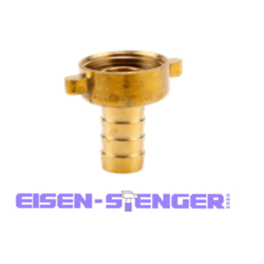 Gardena - Messing-Schlauchverschraubung 2teilig,  26,5 mm (G 3/4)-Gew. / 13 mm (1/2)-Schläuche - 07140-20