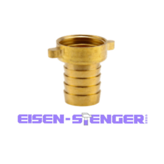 Gardena - Messing-Schlauchverschraubung 2teilig,  33,3 mm (G 1)-Gew. / 25 mm (1)-Schläuche - 07142-20