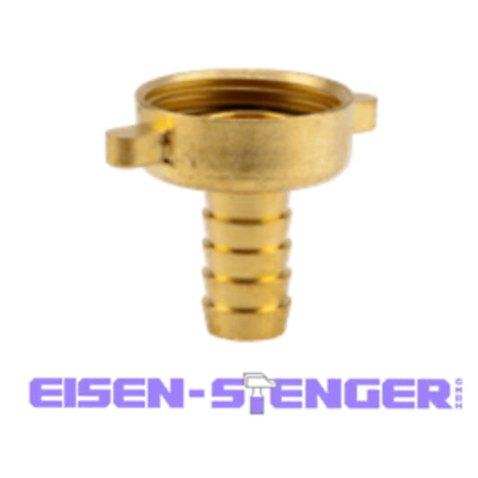 Gardena - Messing-Schlauchverschraubung 2teilig,  33,3 mm (G 1)-Gew. / 13 mm (1/2)-Schläuche - 07143-20