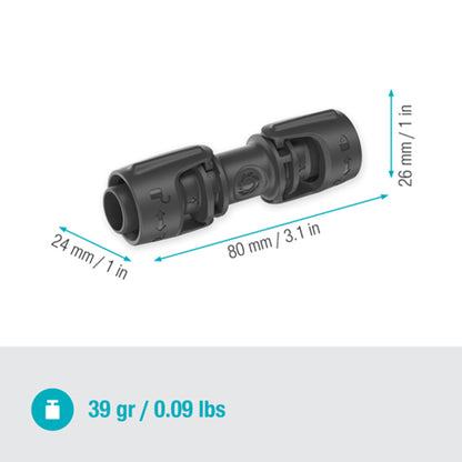 Gardena - Micro-Drip-Verbinder 13 mm (1/2") 3 Stück - 13203-20