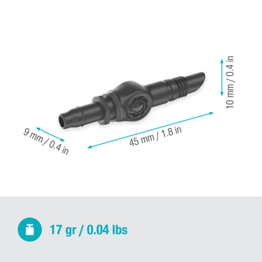 Gardena - Micro-Drip-System Verbinder 4,6 mm (3/16") 10 Stück - 13213-20