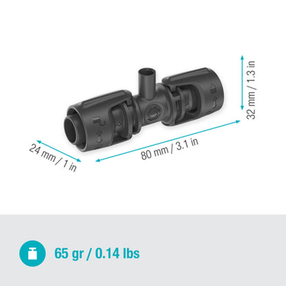 Gardena - Micro-Drip-System T-Stück für Sprühdüsen 13 mm (1/2") 5 Stück - 13206-20