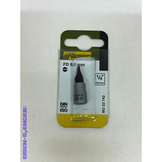 Proxxon - 1/4" Schlitzschrauben-Einsatz, FD 8 mm - 23742