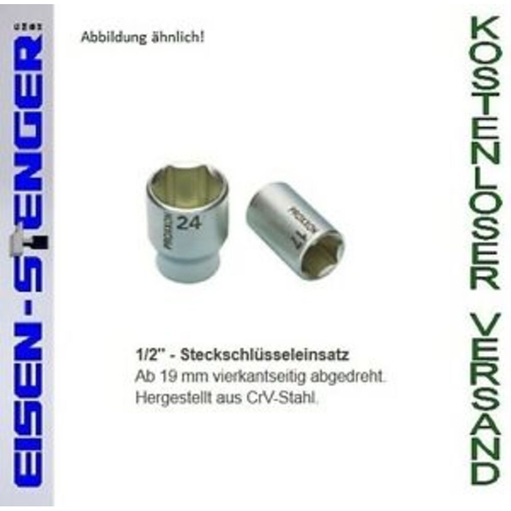 PROXXON 1/2' Steckschlüsseleinsatz, 9 mm No 23402