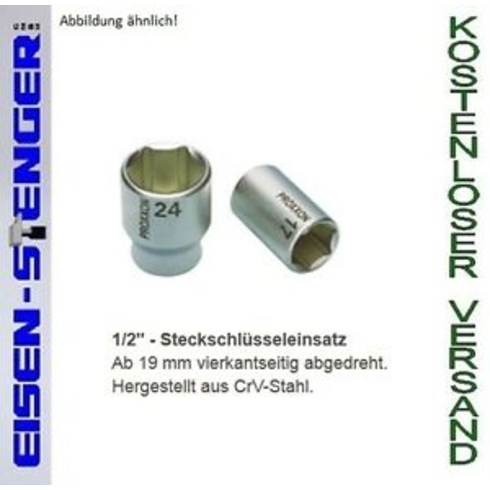 PROXXON 1/2' Steckschlüsseleinsatz, 20 mm No 23419