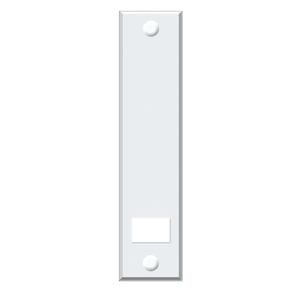Schellenberg - Abdeckplatte STANDARD Lochabstand 13,5 cm, weiß - 53203