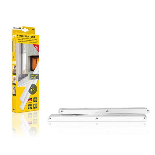Schellenberg - Fensterfalzlüfter Plus, weiß | Starterset - 46605