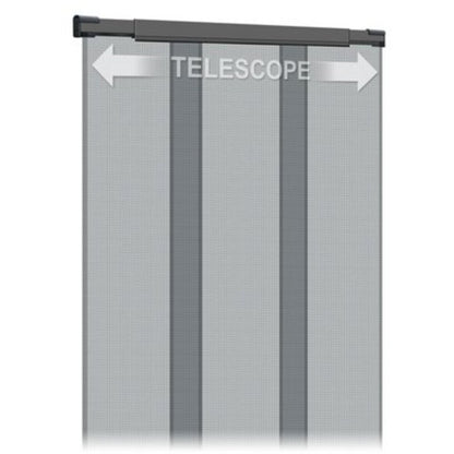 Schellenberg - IS-Teleskopvorhang 95x220cm anthrazit - 50653