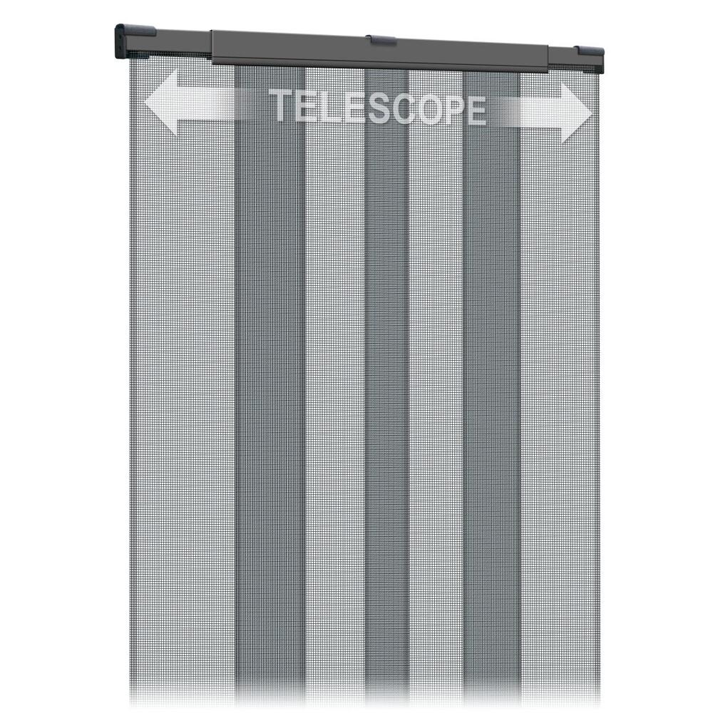 Schellenberg - IS-Teleskopvorhang 130x250cm anthrazit - 50654