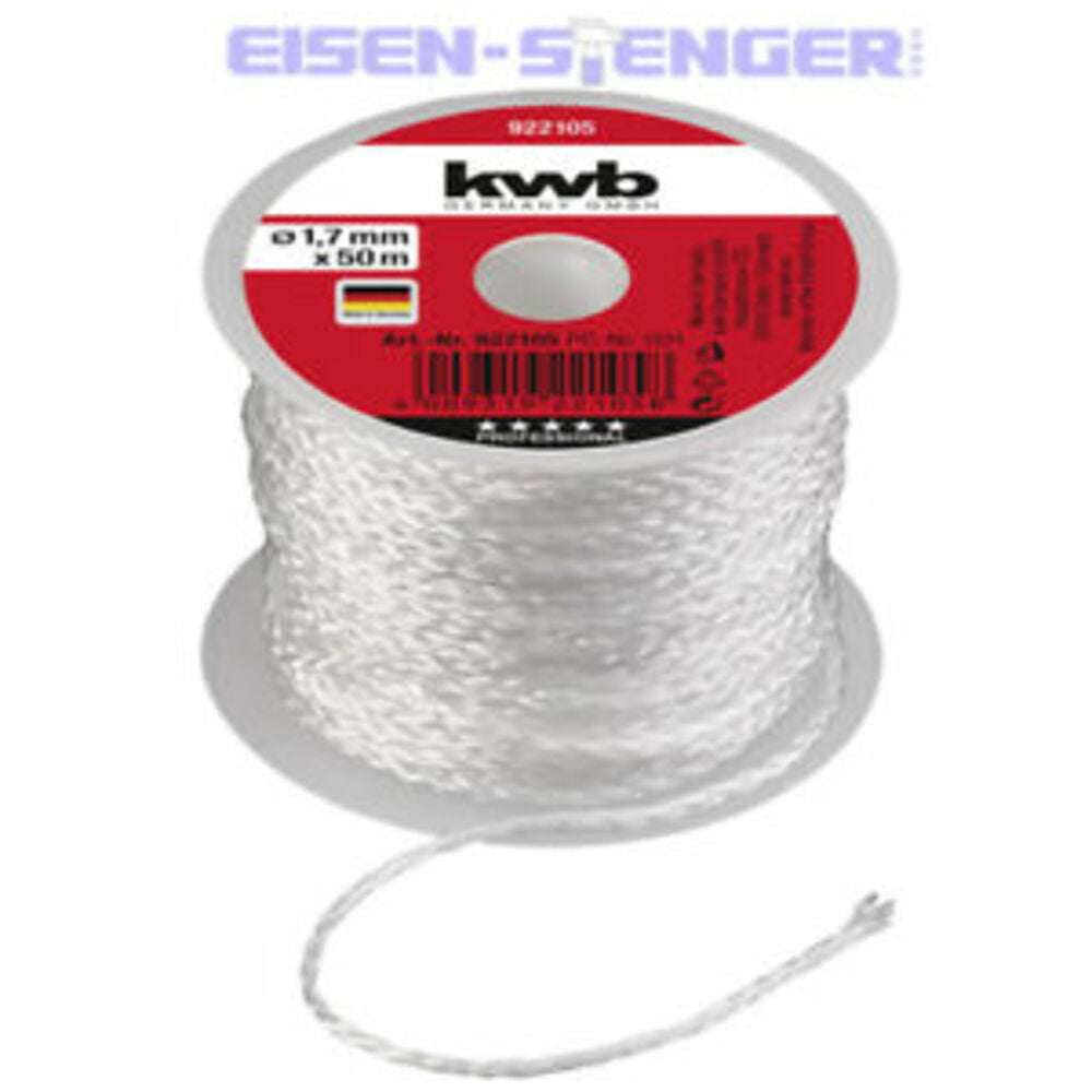 KWB - Maurerschnur 50 m, 2,0 mm, weiß - 922125