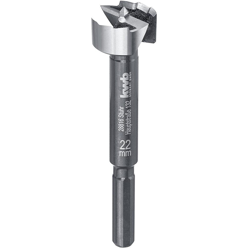 kwb - Forstnerbohrer mit 1/4" E 6.3 Schaft, Ø 22 mm - 706322