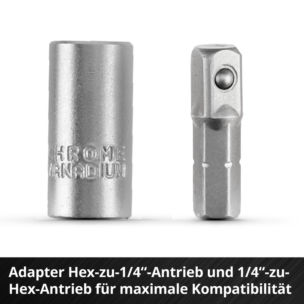 Einhell Bit und Ratschen-Set 37-tlg. - 109022