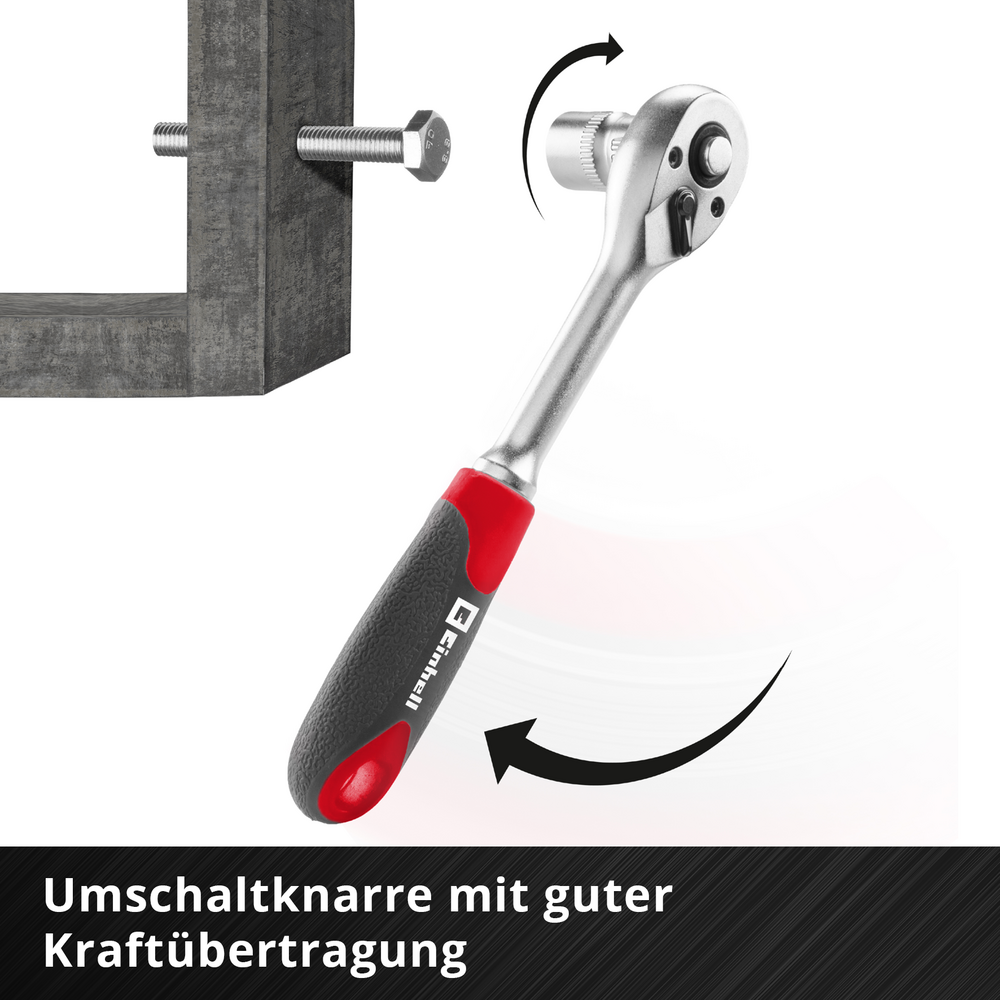 Einhell Bit und Ratschen-Set 37-tlg. - 109022