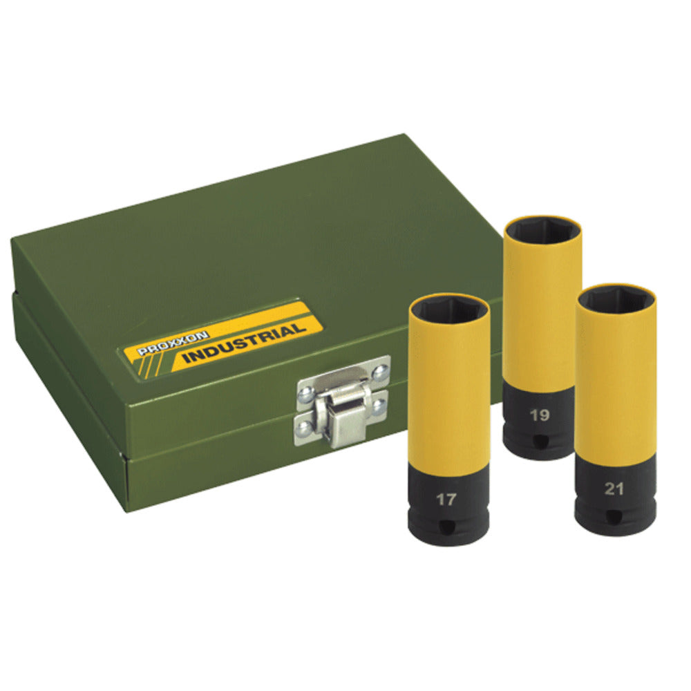 Proxxon 29020 Router Bit Set En Caja De Madera 10 Unidade