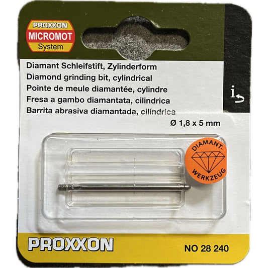 Proxxon - Diamantschleifstift, Zylinder, 1,8 mm - 28240