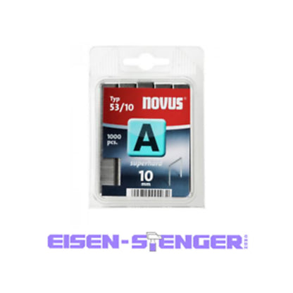 Steinel - Feindrahtklammern A Typ 53, 10mm 1000Stk - 042-0357