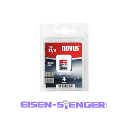 Steinel - Feindrahtklammern  H 37, 4mm 2000St - 042-0368