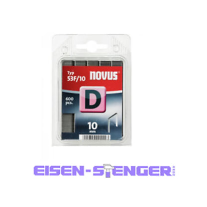 Steinel - Flachdrahtklammern D 53 F, 10mm 600St - 042-0376