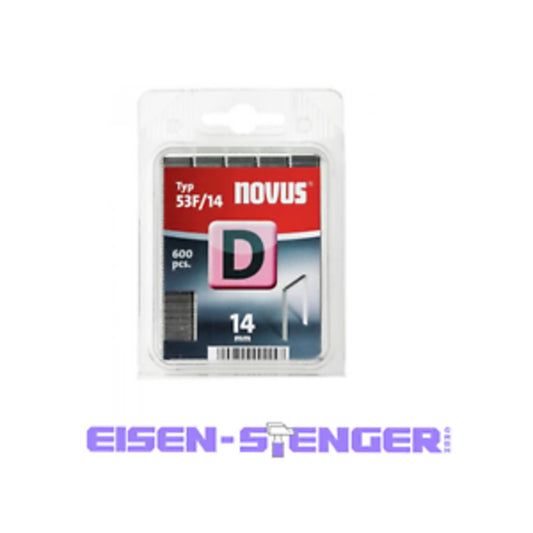 Steinel - Flachdrahtklammern  D 53 F, 14mm 600St - 042-0378