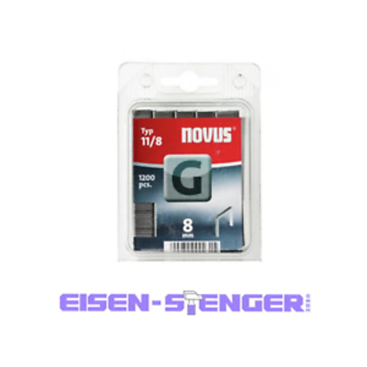 Steinel - Flachdrahtklammern G 11,  8mm 1200St - 042-0385