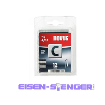 Steinel - Schmalrückenklammern C 4, 12mm 1100St - 042-0389