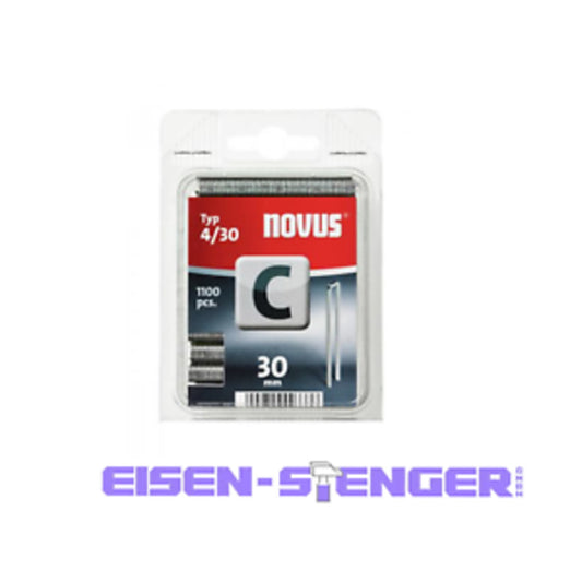 Steinel - Schmalrückenklammern C 4, 30mm 1100St - 042-0461