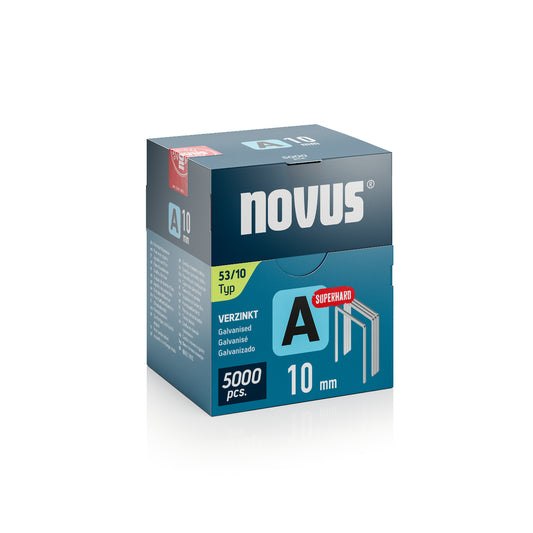 Steinel - NOVUS Feindrahtklammern A Typ 53 5000 Stück 10mm - 042-0763
