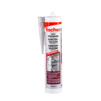 Fischer - Sanitärsilicon DSSA 310 ml sanitärgrau - 512209