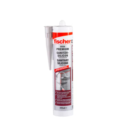Fischer - Sanitärsilicon Dssa 310 ml Manhattan - 512210