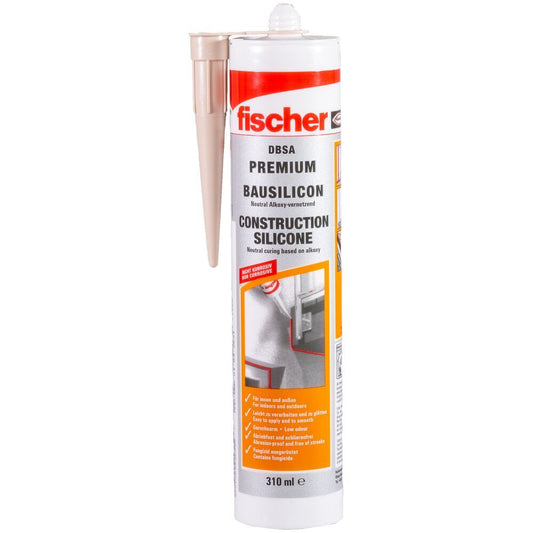 Fischer - Bausilicon Dbsa 310ml Schiefergrau - 512213