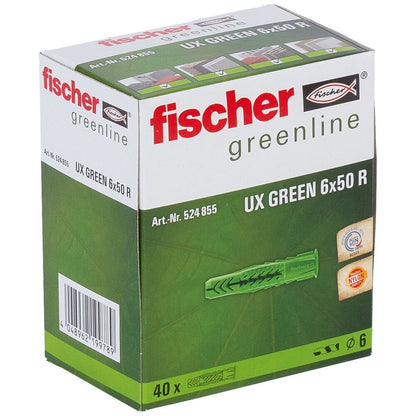 Fischer - Universaldübel Ux Green 6X50 R - 524855