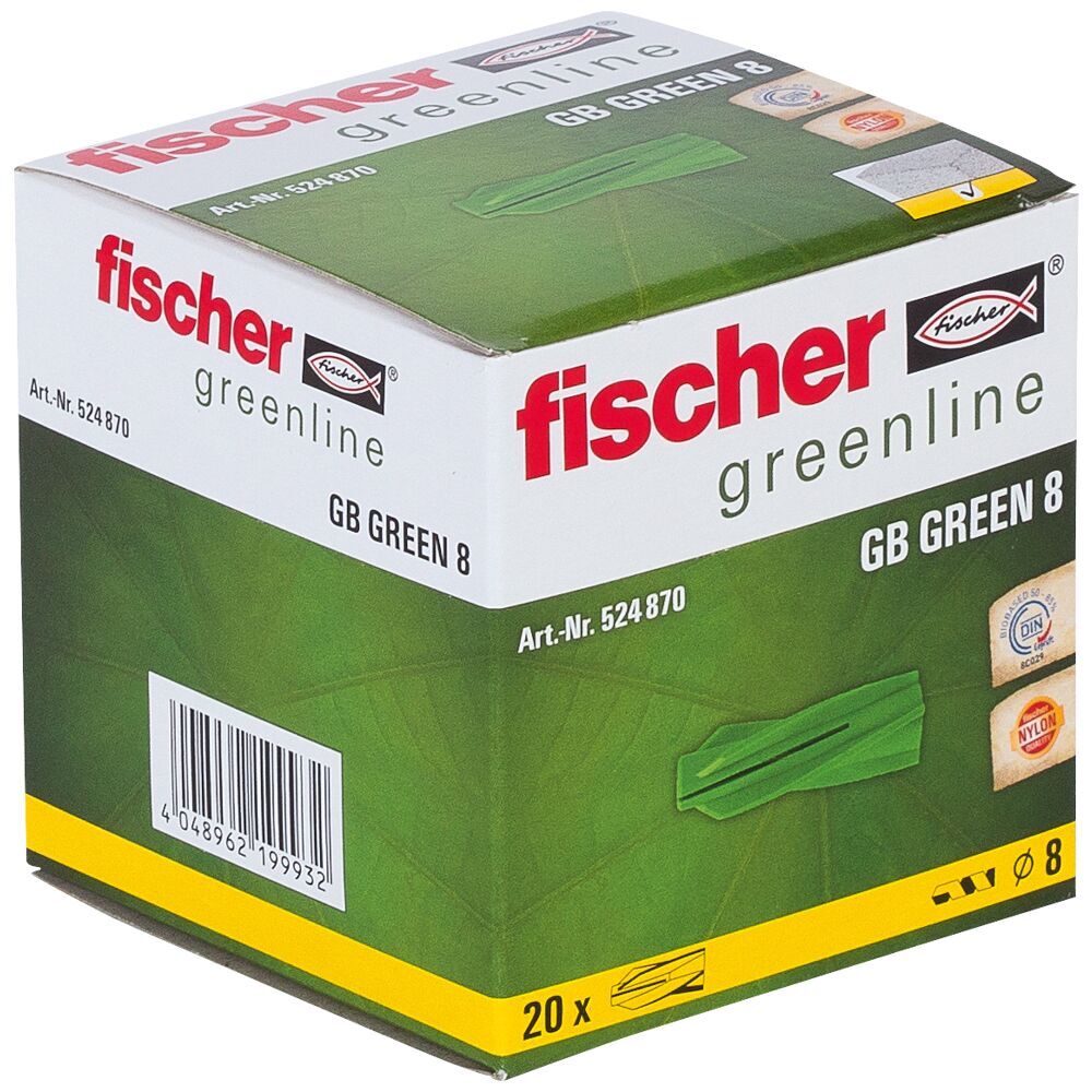 Fischer - Gasbetondübel Gb Green 8 - 524870