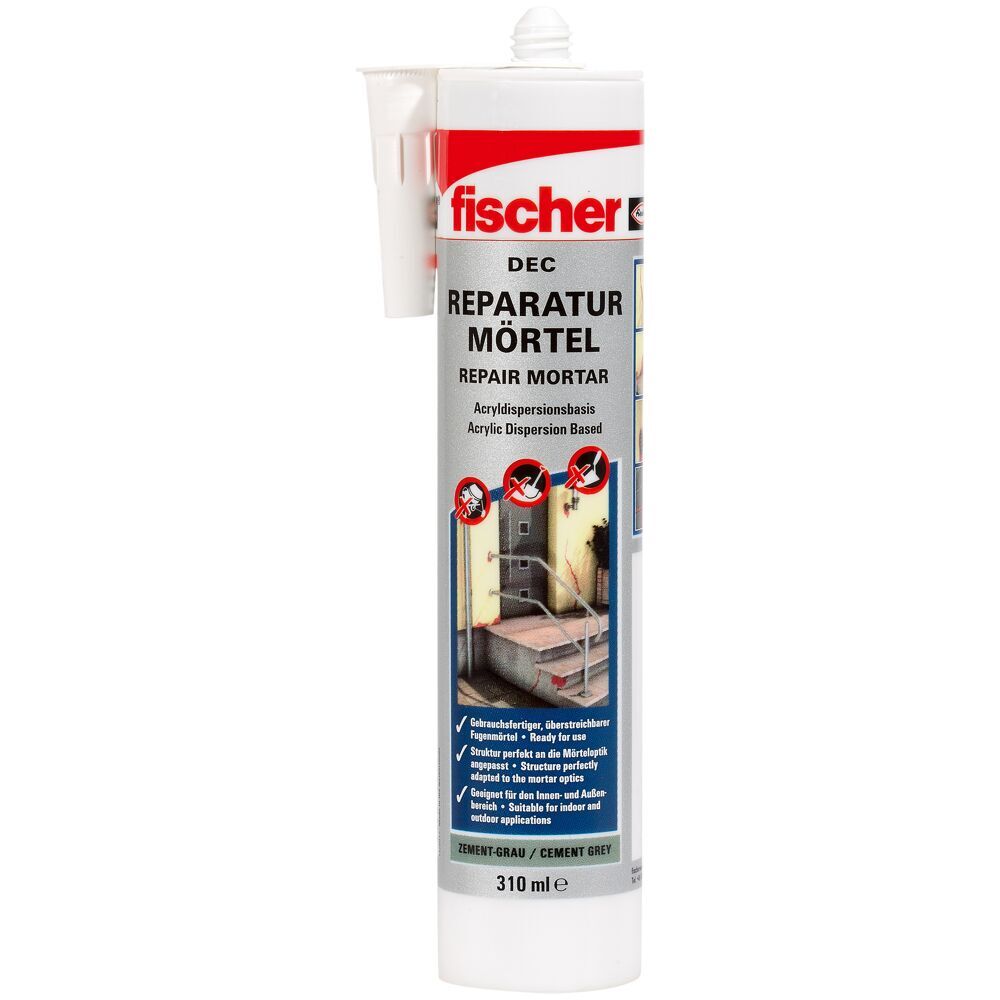 Fischer - Reparaturmörtel DEC ZEG zementgrau - 534474